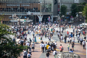 スクランブル交差点