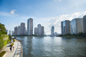 永代橋からの風景