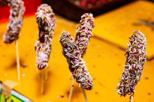 チョコバナナ　屋台