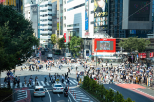 スクランブル交差点