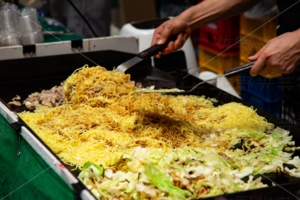 焼きそば　屋台