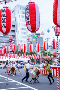 築地本願寺納涼盆踊り