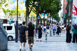 表参道　歩行者