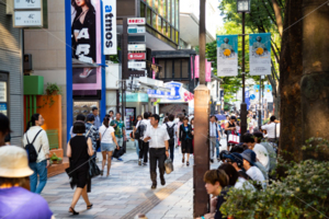 表参道　歩行者