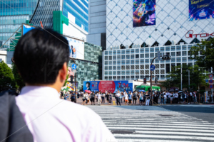 スクランブル交差点