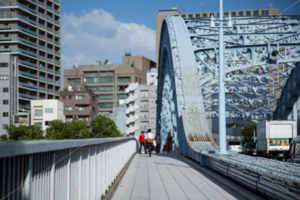 永代橋からの風景