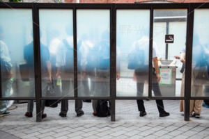 新橋駅前　喫煙所