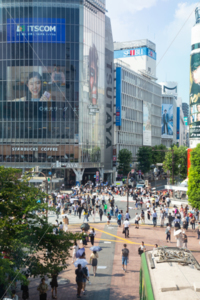 スクランブル交差点