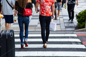 表参道　歩行者