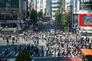 スクランブル交差点