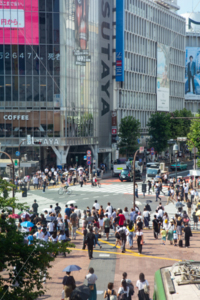 スクランブル交差点