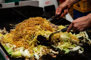 焼きそば　屋台