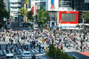 スクランブル交差点