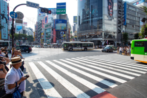 スクランブル交差点