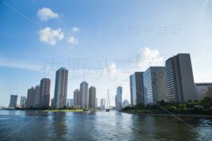 永代橋からの風景