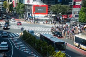 スクランブル交差点