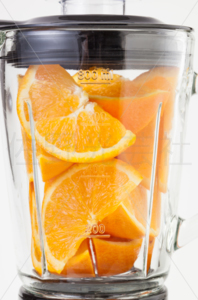 オレンジとミキサー