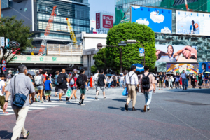 スクランブル交差点