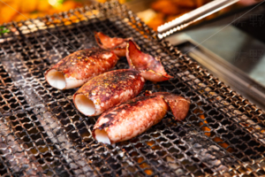 イカ焼き　屋台