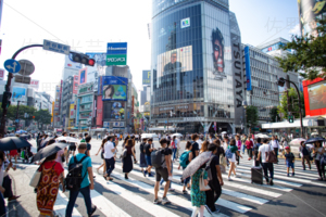 スクランブル交差点