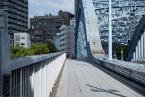 永代橋からの風景
