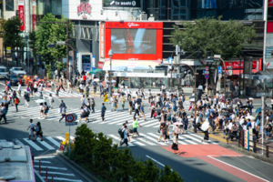 スクランブル交差点