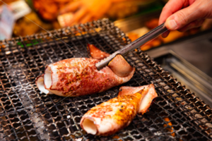 イカ焼き　屋台