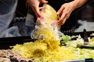 焼きそば　屋台