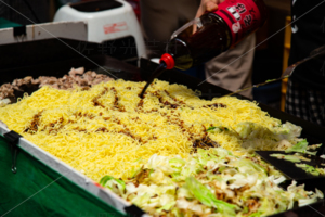 焼きそば　屋台