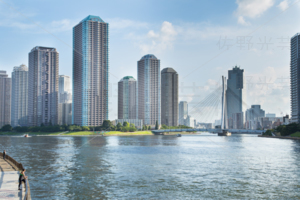 永代橋からの風景