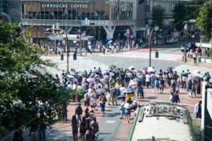 スクランブル交差点